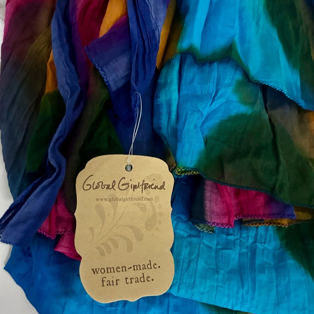 Colorful Global Girlfriend Scarf